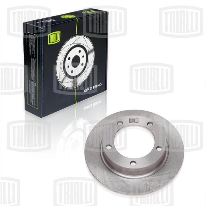 Trialli DF 130 Unventilated front brake disc DF130: Buy near me in Poland at 2407.PL - Good price!