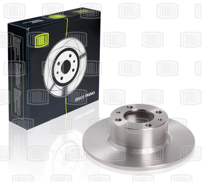 Trialli DF 125 Unventilated front brake disc DF125: Buy near me in Poland at 2407.PL - Good price!