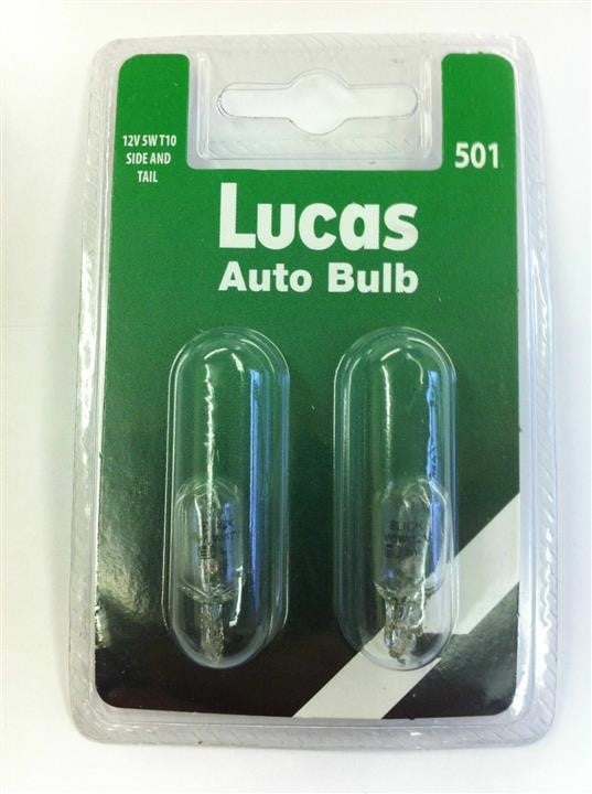 Lucas Electrical LLB501PX2 Glow bulb W5W 12V 5W LLB501PX2: Buy near me in Poland at 2407.PL - Good price!