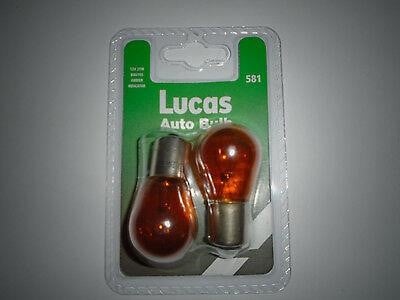 Lucas Electrical LLB581PX2 Лампа накаливания желтая PY21W 12V 21W LLB581PX2: Отличная цена - Купить в Польше на 2407.PL!