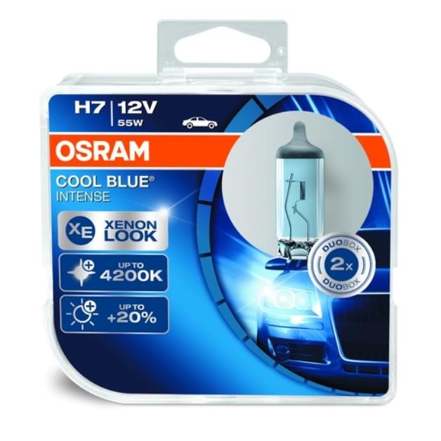 Osram 64210 CBI HCB DUO Лампа галогенна Osram Cool Blue Intense 12В H7 55Вт 64210CBIHCBDUO: Приваблива ціна - Купити у Польщі на 2407.PL!