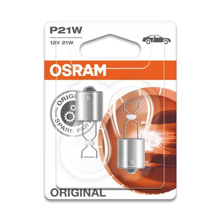 Glühlampe P21W 12V 21W Osram 7506-BLI2