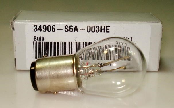 Honda 34906-S6A-003 Glow bulb P21/5W 12V 21/5W 34906S6A003: Buy near me in Poland at 2407.PL - Good price!