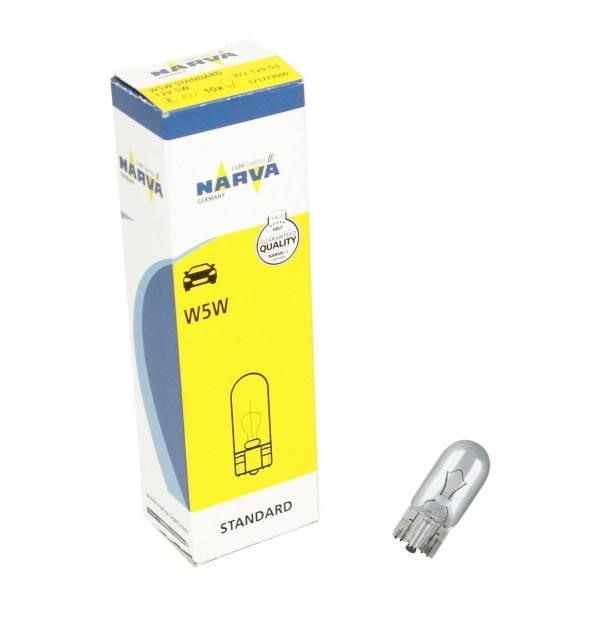 Narva 17177CP Glow bulb W5W 12V 5W 17177CP: Buy near me at 2407.PL in Poland at an Affordable price!