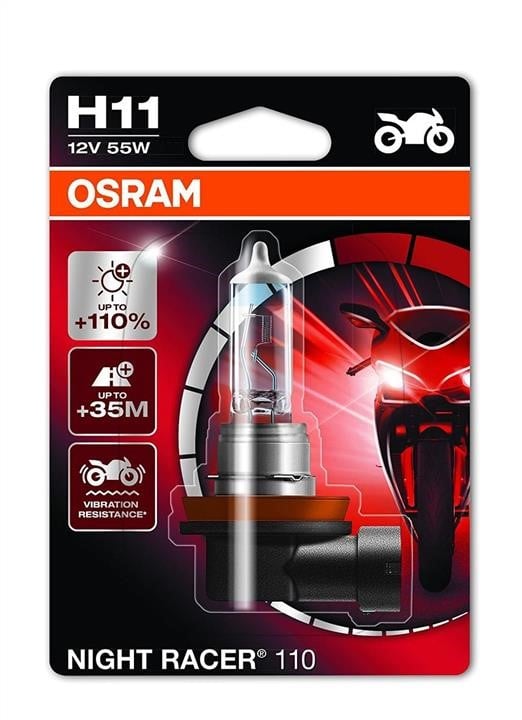 Osram 64211NR5-01B Halogen lamp Osram Night Racer +50% 12V H11 55W +50% 64211NR501B: Buy near me in Poland at 2407.PL - Good price!