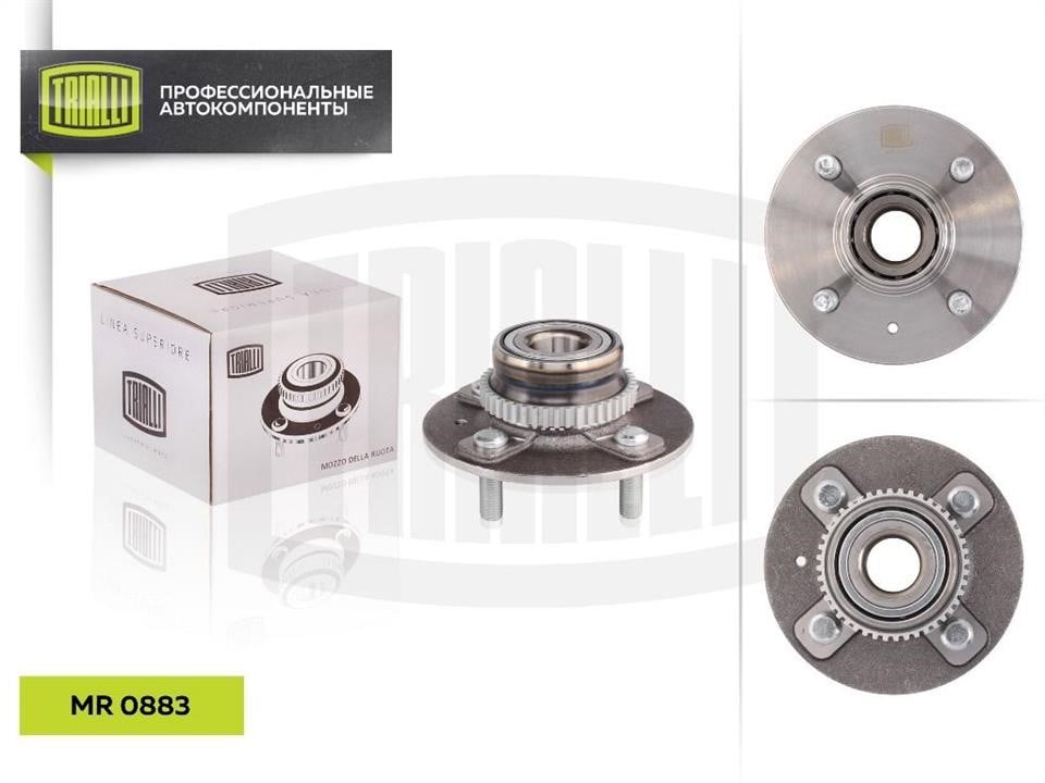 Trialli MR 0883 Wheel hub with rear bearing MR0883: Buy near me in Poland at 2407.PL - Good price!