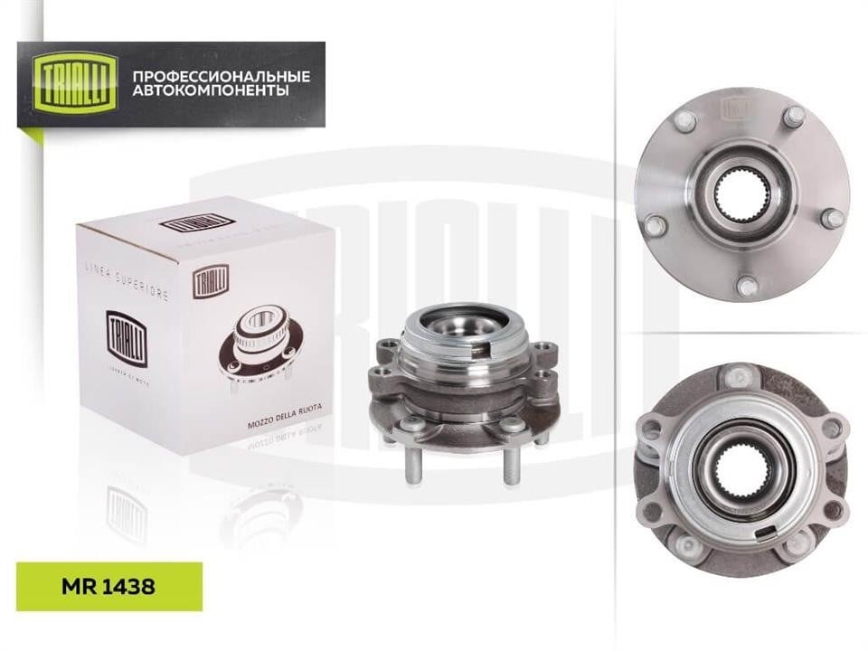 Trialli MR 1438 Wheel hub with front right bearing MR1438: Buy near me in Poland at 2407.PL - Good price!