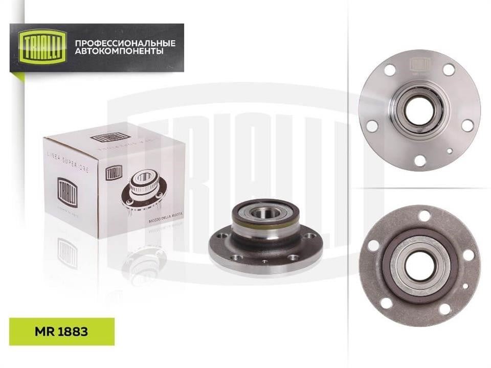 Trialli MR 1883 Wheel hub with rear bearing MR1883: Buy near me in Poland at 2407.PL - Good price!