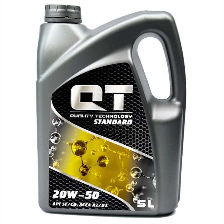 QT-oil QT1120505 Engine oil QT-oil Standart 20W-50, 5L QT1120505: Buy near me in Poland at 2407.PL - Good price!