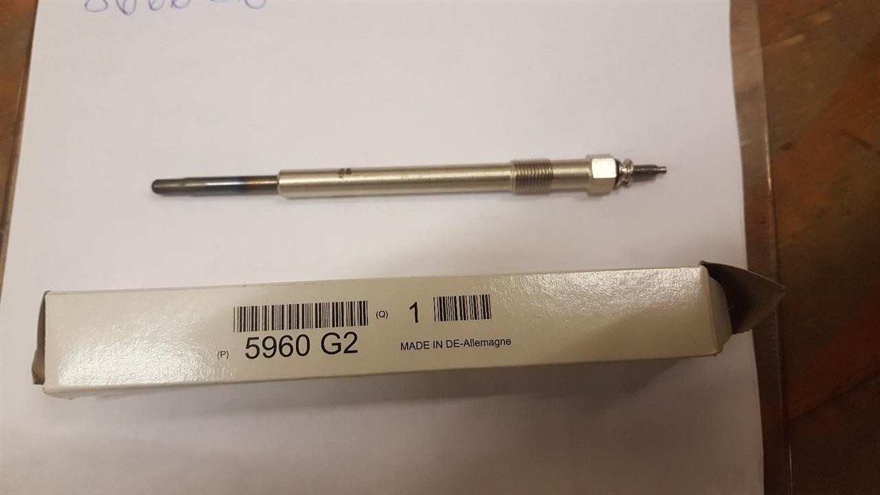 Citroen/Peugeot 5960 G2 Glow plug 5960G2: Buy near me at 2407.PL in Poland at an Affordable price!