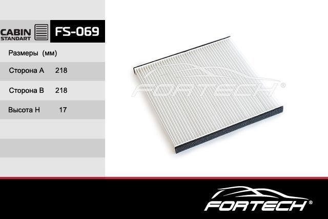 Fortech FS-069 Filter, interior air FS069: Buy near me in Poland at 2407.PL - Good price!