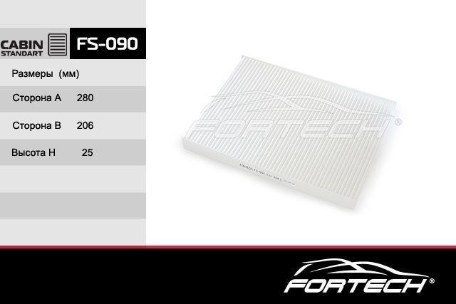 Fortech FS-090 Filtr kabinowy FS090: Dobra cena w Polsce na 2407.PL - Kup Teraz!