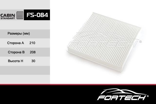 Fortech FS-084 Фильтр салона FS084: Отличная цена - Купить в Польше на 2407.PL!