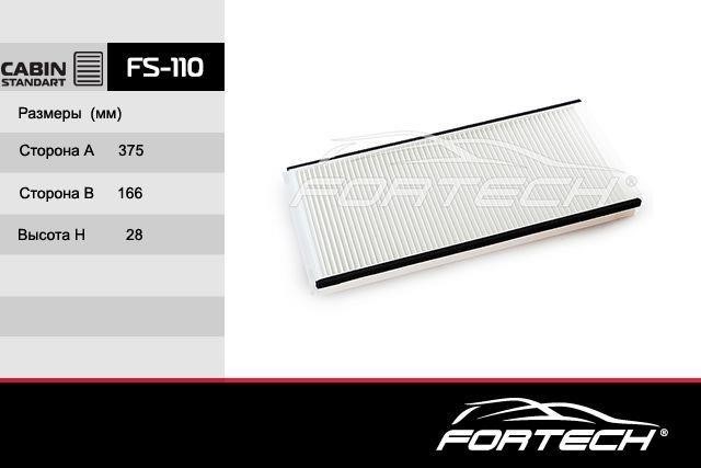Fortech FS-110 Filtr kabinowy FS110: Dobra cena w Polsce na 2407.PL - Kup Teraz!