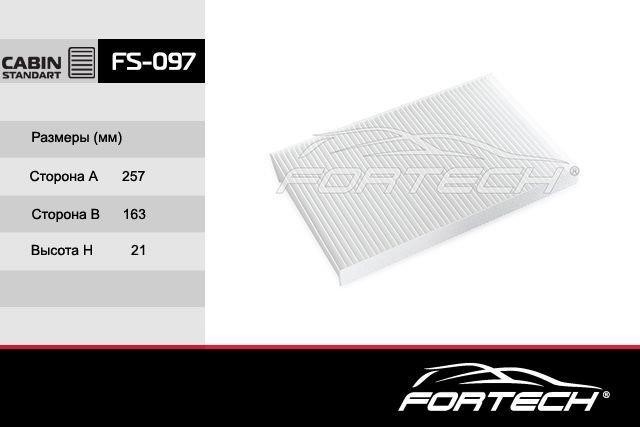 Fortech FS-097 Filtr kabinowy FS097: Dobra cena w Polsce na 2407.PL - Kup Teraz!