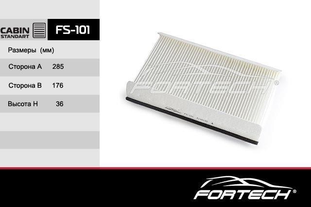 Fortech FS-101 Фильтр салона FS101: Отличная цена - Купить в Польше на 2407.PL!