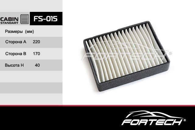 Fortech FS-015 Filtr kabinowy FS015: Dobra cena w Polsce na 2407.PL - Kup Teraz!