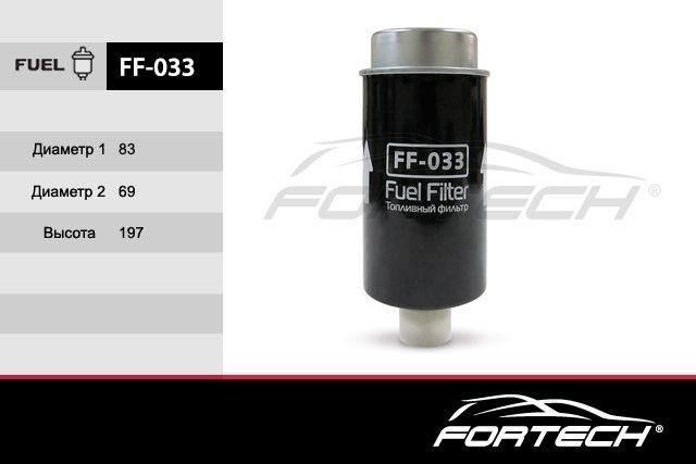 Fortech FF-033 Filtr paliwa FF033: Dobra cena w Polsce na 2407.PL - Kup Teraz!