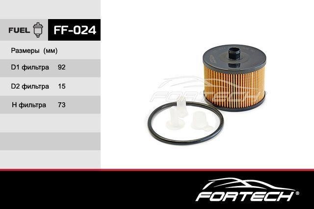 Fortech FF-024 Фільтр палива FF024: Приваблива ціна - Купити у Польщі на 2407.PL!