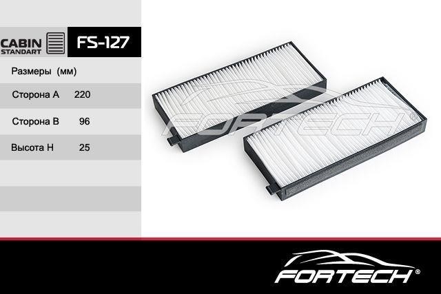 Fortech FS-127 Фільтр салону FS127: Приваблива ціна - Купити у Польщі на 2407.PL!