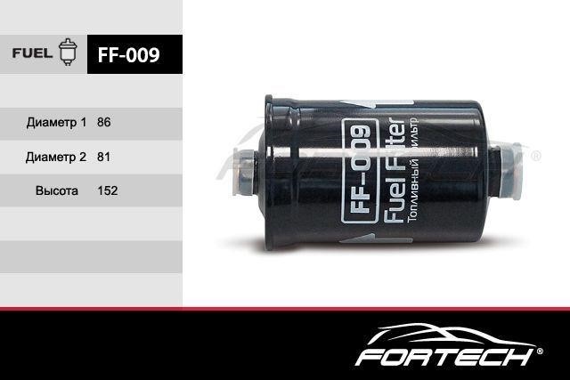 Fortech FF-009 Топливный фильтр FF009: Купить в Польше - Отличная цена на 2407.PL!