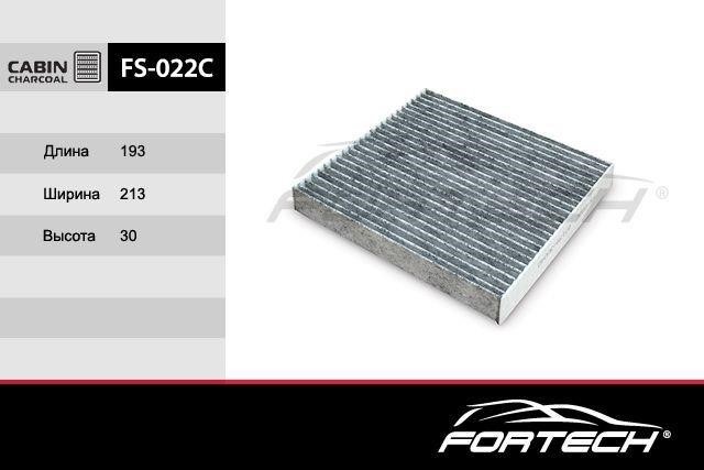 Fortech FS-022C Activated Carbon Cabin Filter FS022C: Buy near me in Poland at 2407.PL - Good price!