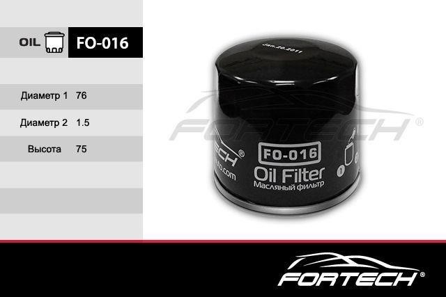 Fortech FO-016 Filtr oleju FO016: Dobra cena w Polsce na 2407.PL - Kup Teraz!