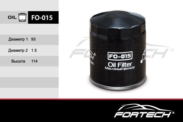 Fortech FO-015 Oil Filter FO015: Buy near me in Poland at 2407.PL - Good price!
