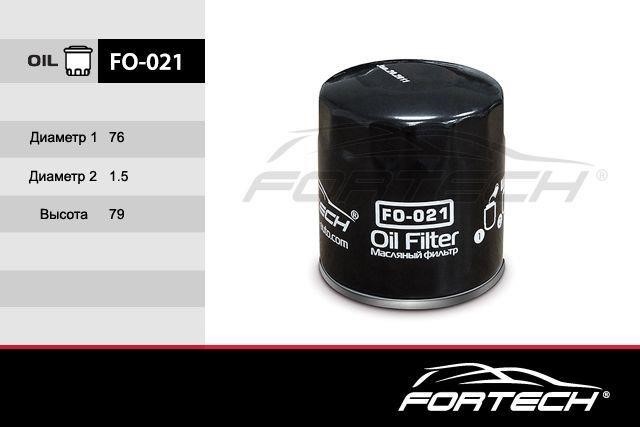 Fortech FO-021 Фільтр масляний FO021: Приваблива ціна - Купити у Польщі на 2407.PL!