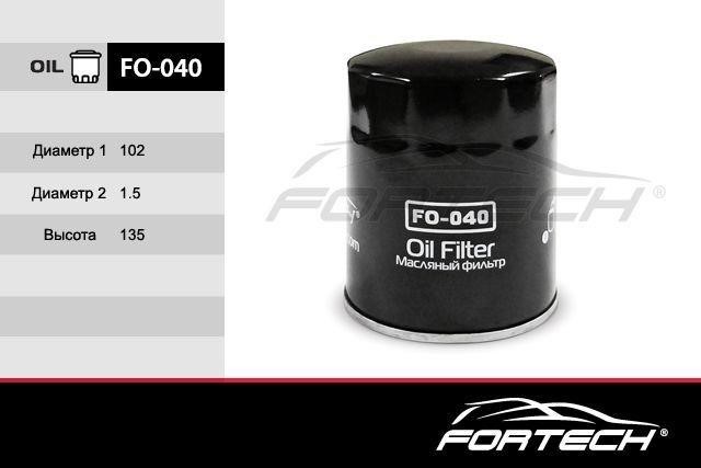 Fortech FO-040 Oil Filter FO040: Buy near me in Poland at 2407.PL - Good price!