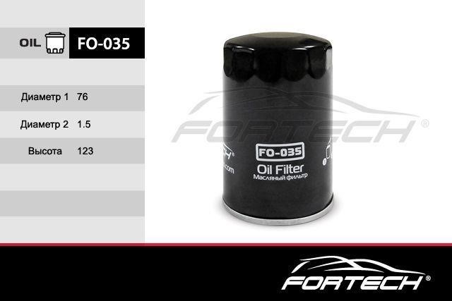 Fortech FO-035 Filtr oleju FO035: Dobra cena w Polsce na 2407.PL - Kup Teraz!