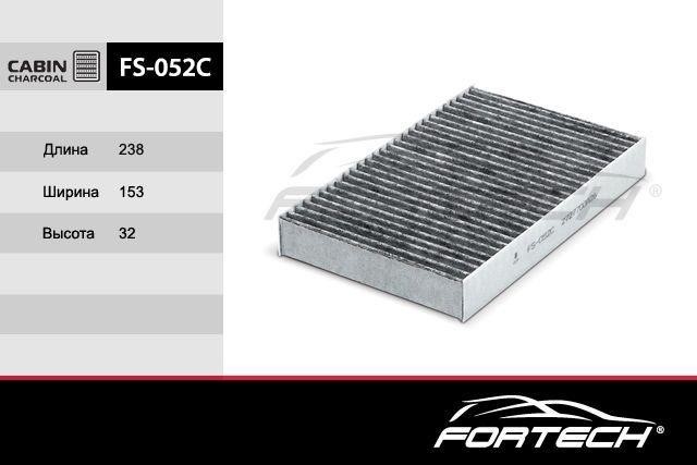 Fortech FS-052C Activated Carbon Cabin Filter FS052C: Buy near me in Poland at 2407.PL - Good price!