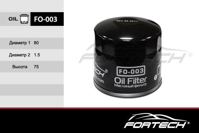 Fortech FO-003 Oil Filter FO003: Buy near me in Poland at 2407.PL - Good price!
