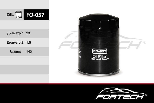 Fortech FO-057 Oil Filter FO057: Buy near me in Poland at 2407.PL - Good price!