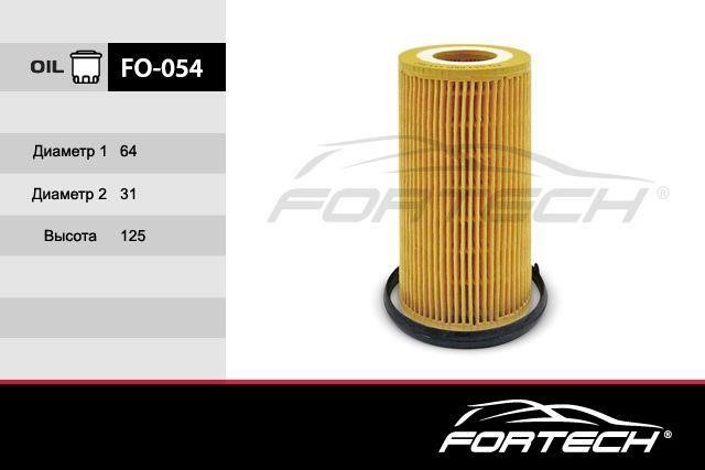 Fortech FO-054 Фільтр масляний FO054: Приваблива ціна - Купити у Польщі на 2407.PL!