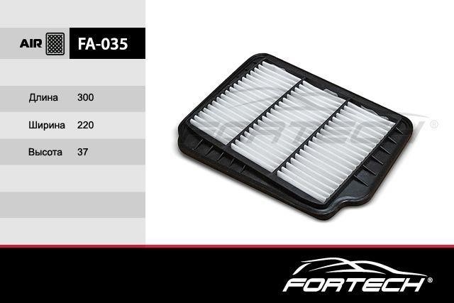 Fortech FA-035 Воздушный фильтр FA035: Отличная цена - Купить в Польше на 2407.PL!
