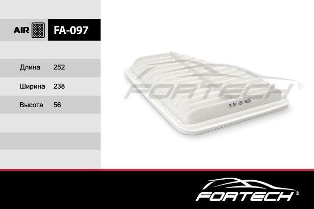 Fortech FA-097 Filtr powietrza FA097: Dobra cena w Polsce na 2407.PL - Kup Teraz!