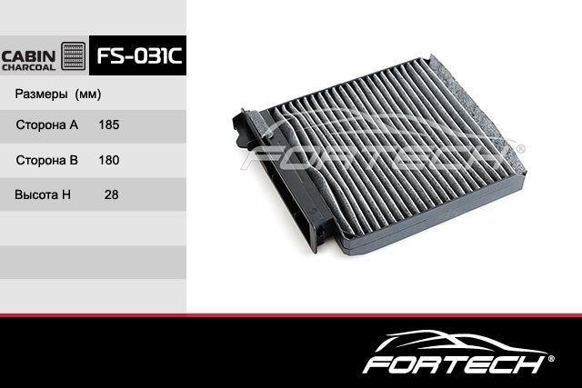 Fortech FS-031C Activated Carbon Cabin Filter FS031C: Buy near me in Poland at 2407.PL - Good price!
