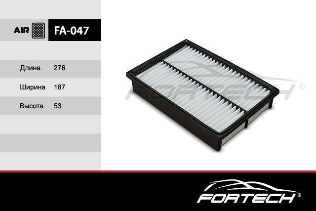 Fortech FA-047 Filtr powietrza FA047: Dobra cena w Polsce na 2407.PL - Kup Teraz!