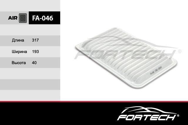 Fortech FA-046 Воздушный фильтр FA046: Отличная цена - Купить в Польше на 2407.PL!