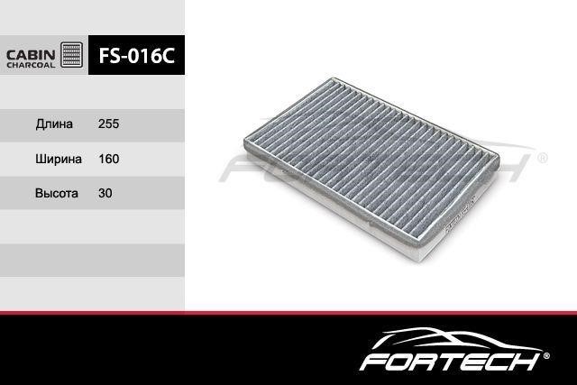 Fortech FS-016C Фильтр салона с активированным углем FS016C: Отличная цена - Купить в Польше на 2407.PL!