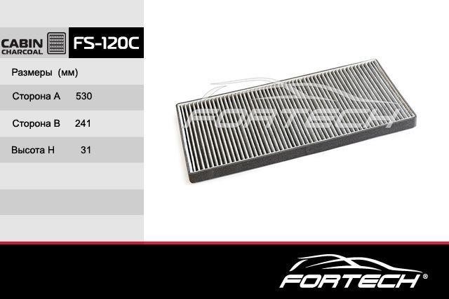 Fortech FS-120C Activated Carbon Cabin Filter FS120C: Buy near me in Poland at 2407.PL - Good price!