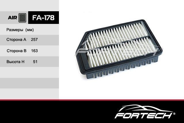 Fortech FA178 Filtr powietrza FA178: Dobra cena w Polsce na 2407.PL - Kup Teraz!