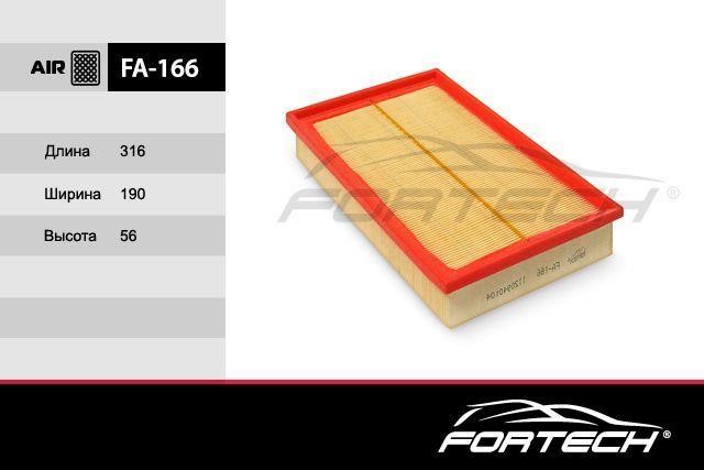 Fortech FA-166 Filtr powietrza FA166: Atrakcyjna cena w Polsce na 2407.PL - Zamów teraz!