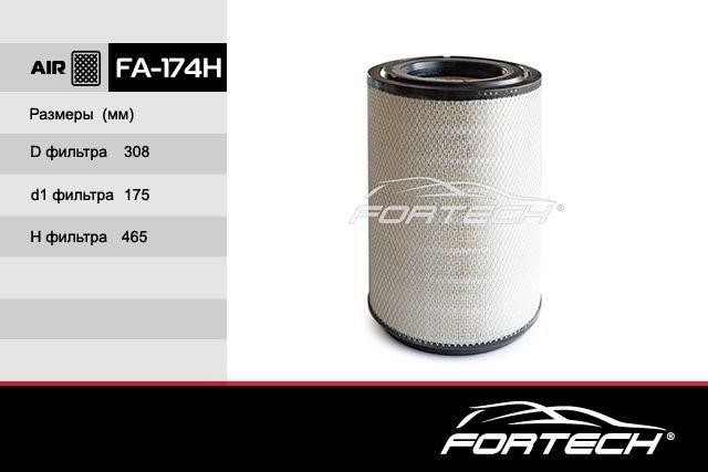 Fortech FA174H Filtr powietrza FA174H: Dobra cena w Polsce na 2407.PL - Kup Teraz!