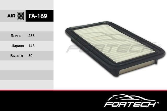 Fortech FA-169 Воздушный фильтр FA169: Отличная цена - Купить в Польше на 2407.PL!