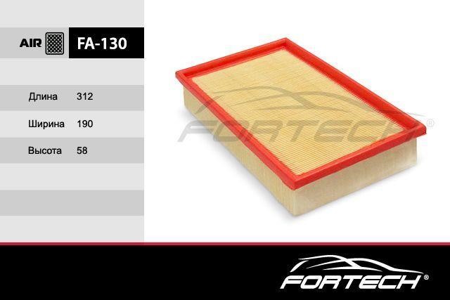 Fortech FA-130 Air filter FA130: Buy near me in Poland at 2407.PL - Good price!