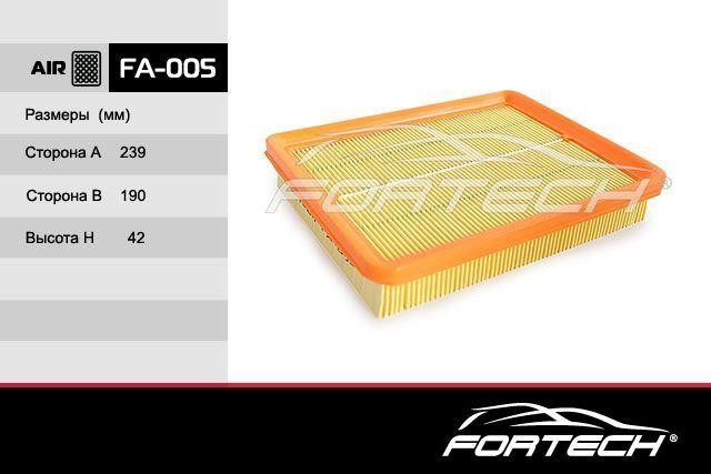 Fortech FA-005 Воздушный фильтр FA005: Отличная цена - Купить в Польше на 2407.PL!