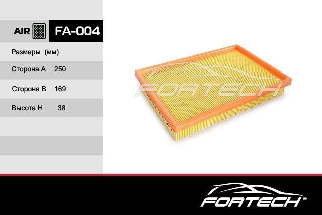 Fortech FA-004 Воздушный фильтр FA004: Отличная цена - Купить в Польше на 2407.PL!