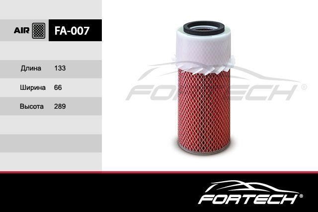 Fortech FA-007 Воздушный фильтр FA007: Отличная цена - Купить в Польше на 2407.PL!